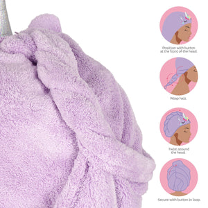 Legami - Unicornio Hair Turban Towel - Amor My Hair