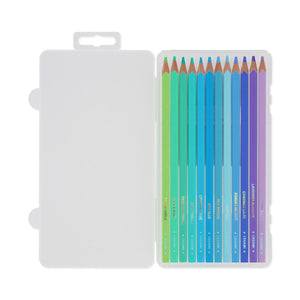 Legami - Juego de 12 lápices de colores en paleta Ocean - Live Colourfully