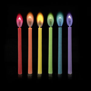 Legami - Velas de fiesta con llamas de colores