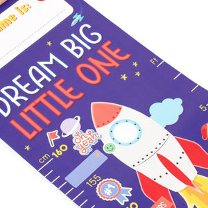 Legami - Wall-Hanging Height Chart - Espacio - Dream Big Little One