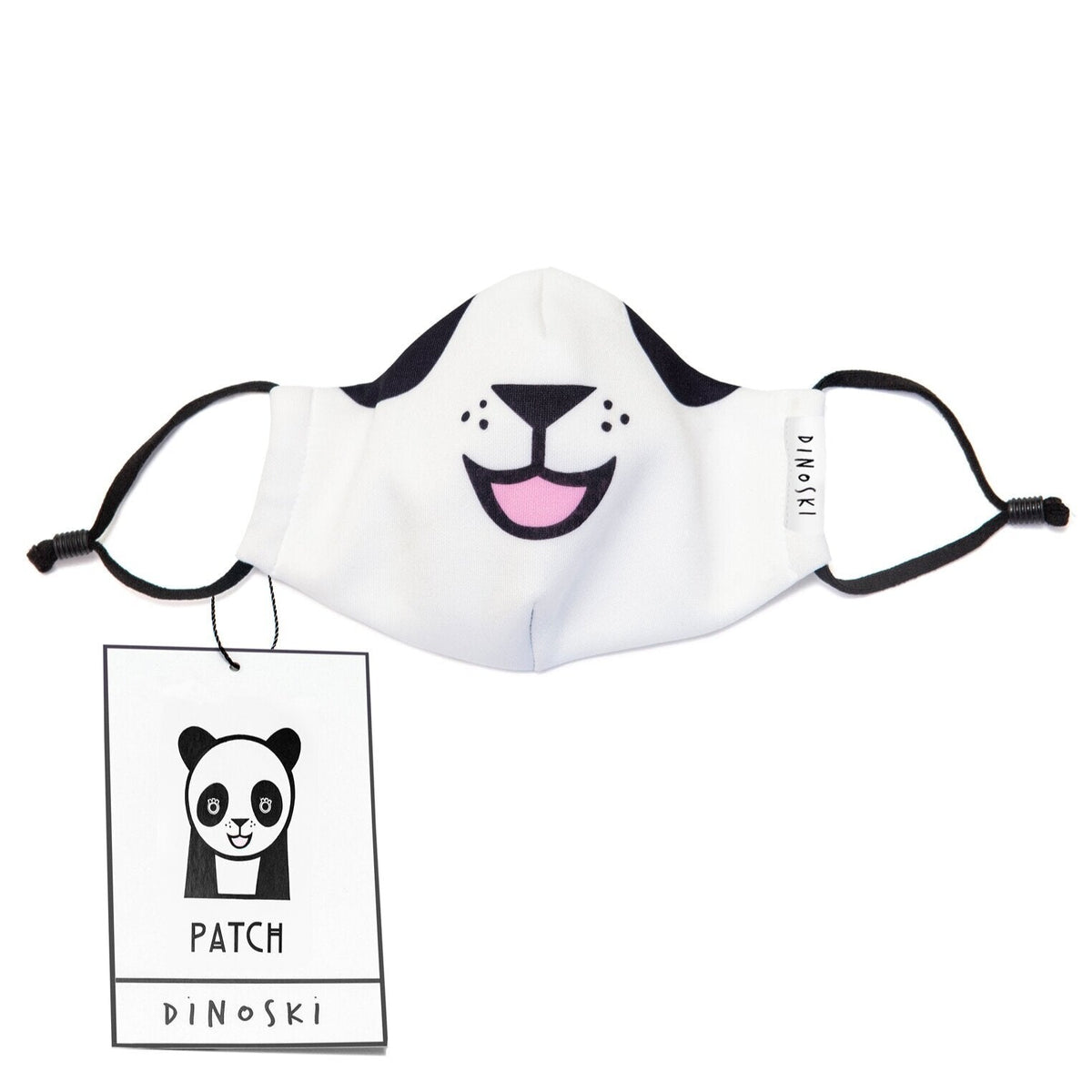 Roarsome - Yamaç Panda - Çocuk Yeniden Kullanılabilir Yüz Maskesi