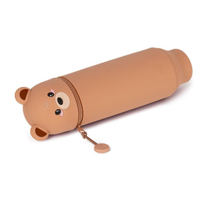 Legami - Estuche de silicona 2 en 1 Oso "Dream Big" - Kawaii