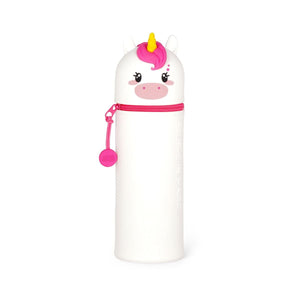 Legami - Estuche de silicona 2 en 1 Unicornio "Believe in Magic" - Kawaii