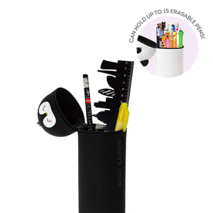 Legami - Pingüino "Siempre Increíble" Estuche de Silicona 2 en 1 - Kawaii