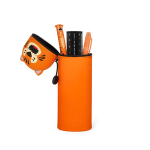 Estuche de Silicona 2 en 1 Legami - Tigre "Grrreat Adventures" - Kawaii