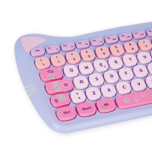 Legami - Set de Teclado y Ratón Inalámbricos - Meow