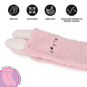 Legami - Calcetines Antideslizantes para Niños con Forma de Conejo - ¡Hacen juego!