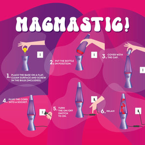 Legami - Lámpara de lava Hada Holo - ¡Magmástica!