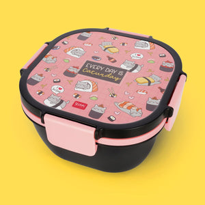 Legami - Fiambrera Bento de 1700 ml - Gato Sushi - Fiambrera Bento