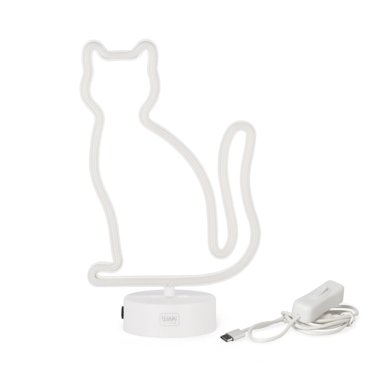 Legami - Lámpara LED con efecto neón - Gatito - It's a Sign