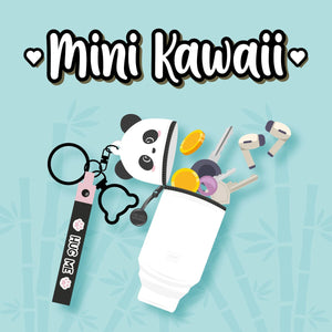 Legami - Monedero Panda con llavero - Mini Kawaii