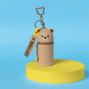 Legami - Monedero de Oso con Llavero - Mini Kawaii