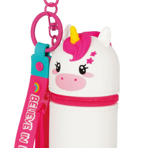 Legami - Monedero unicornio con llavero - Mini Kawaii