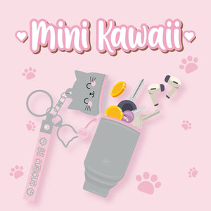 Legami - Kitty Monedero con Llavero - Mini Kawaii