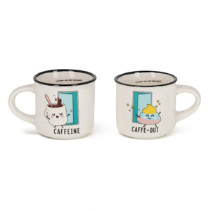 Legami - Juego de 2 tazas de café - Poo - Espresso Two