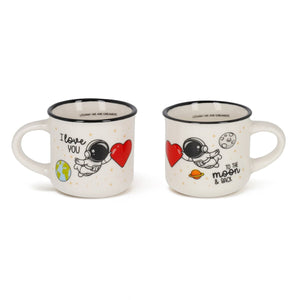 Legami - Set de 2 tazas de café - Espacio - Espresso Two