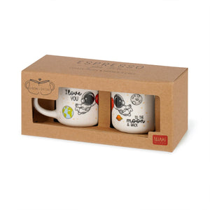 Legami - Set de 2 tazas de café - Espacio - Espresso Two