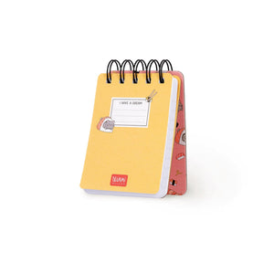 Legami - Cuaderno Rayado con Tapa Dura Ilustrada - Gato Sushi - Libreta - Encuadernación en Espiral