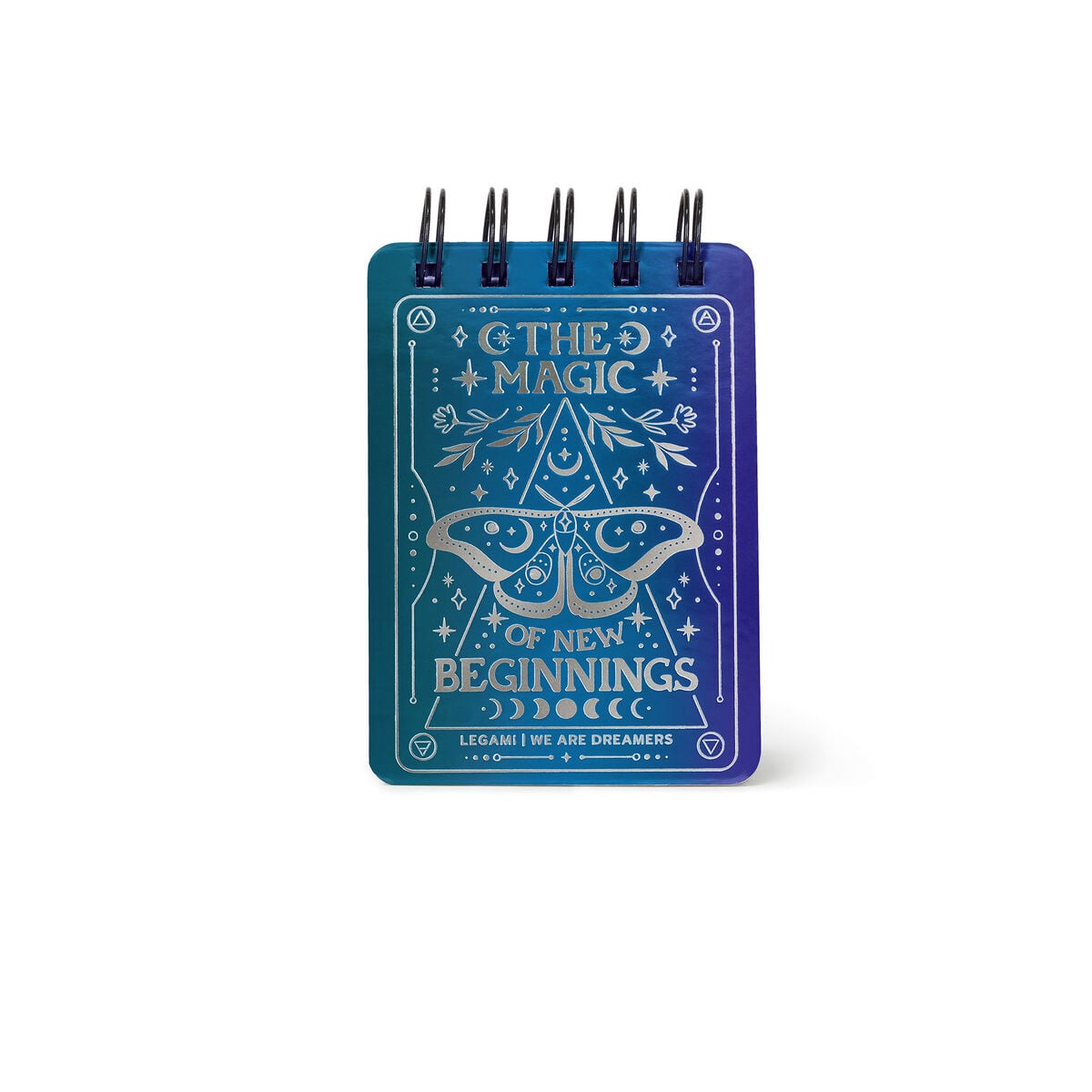 Legami - Cuaderno de rayas con tapa dura ilustrada - Polilla - Cuaderno de espiral