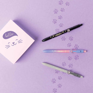 Legami - Bolígrafo con temática de gatitos - Tinta negra - Miau