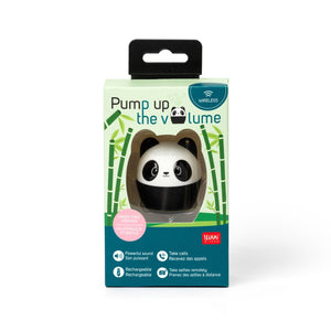 Legami - Mini Altavoz Inalámbrico Manos Libres Panda - Sube el Volumen