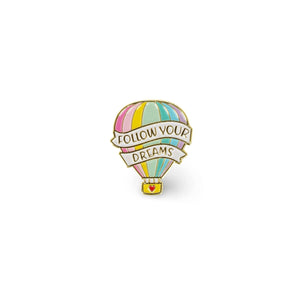 Legami - Pin Esmaltado de Metal Globo Aerostático - ¡Personaliza tu estilo!