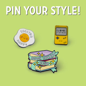 Legami - Pin Esmaltado de Metal para Amantes de los Libros - ¡Pin Your Style!
