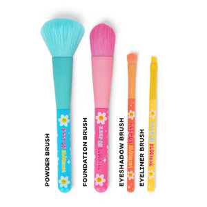 Legami - Juego de 4 Brochas de Maquillaje Daisy - ¡Oh My Glow!