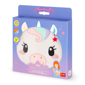 Legami - Cojín Térmico con Semillas de Lino - Unicornio - Abrazos Cálidos