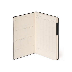 Cuaderno rayado Legami con tapa blanda monocromática - Negro - My Defter