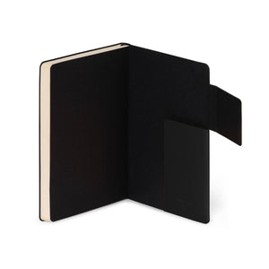 Cuaderno rayado Legami con tapa blanda monocromática - Negro - My Defter