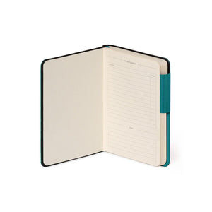 Legami - Cuaderno con Páginas en Blanco y Cubierta Blanda Monocroma - Verde Malaquita - My Cuaderno