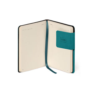 Legami - Cuaderno con Páginas en Blanco y Cubierta Blanda Monocroma - Verde Malaquita - My Cuaderno