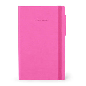 Legami - Cuaderno Rayado con Cubierta Suave Monocromática - Buganvilla - Mi Cuaderno