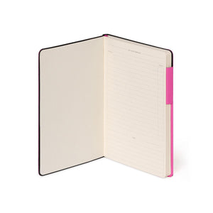 Legami - Cuaderno Rayado con Cubierta Suave Monocromática - Buganvilla - Mi Cuaderno
