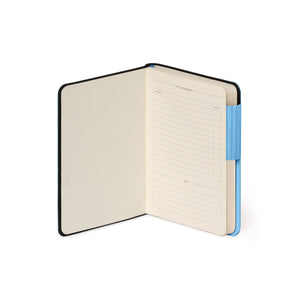 Legami - Cuaderno Rayado con Tapa Blanda Monocromo - Azul Retro - My Notebook