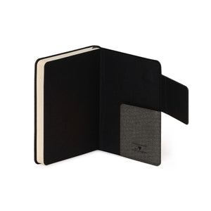 Legami - Cuaderno con páginas en blanco y tapa blanda monocromática - Grafito Oscuro - Mi Cuaderno