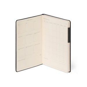 Legami - Cuaderno Rayado con Cubierta Blanda Monocromo - Deep Graphite - Mi Cuaderno