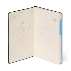 Legami – Cuaderno Rayado con Cubierta Suave Monocromática – Retro Blue – My Cuaderno