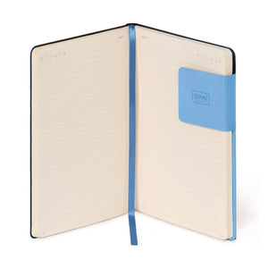 Legami – Cuaderno Rayado con Cubierta Suave Monocromática – Retro Blue – My Cuaderno