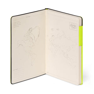 Legami - Cuaderno Rayado con Tapa Blanda Monocromática - Chartreuse - My Cuaderno