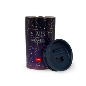 Legami - Vaso térmico de 275 ml - Estrellas - Frío y caliente