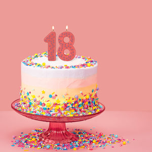 Legami - Vela de Cumpleaños Maxi Rosa - 3 - Vela Maxi