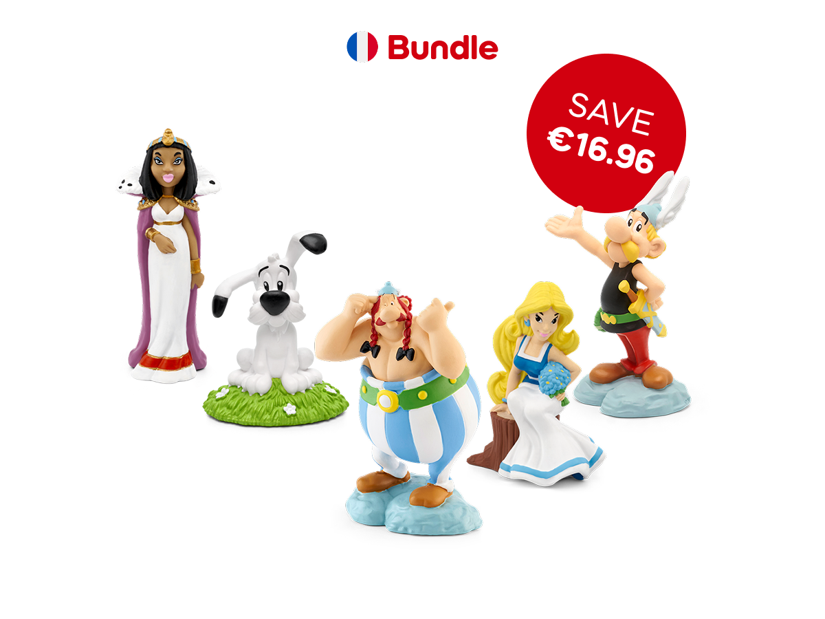 Tonies - Pack Astérix – 5 Aventuras Llenas de Humor - Paquete Tonies