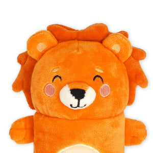 Legami - Estuche de peluche de león "Rey" - ¡Súper suave!