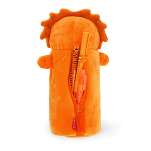 Legami - Estuche de peluche de león "Rey" - ¡Súper suave!