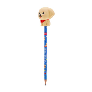 Legami - Bolígrafo con Squishy Golden Retriever "Amigos para Siempre" - Antiestrés
