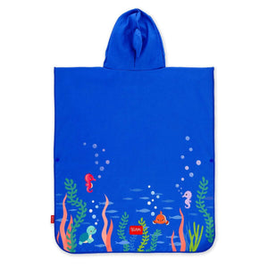Legami - Poncho de Toalla de Tiburón para Niños - Kids Poncho