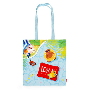 Legami - Bolsa de tela de algodón - Good Vibes