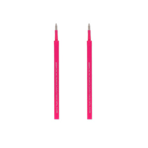 Legami - Set de 2 recargas de bolígrafos de gel "Amigos adorables" - Tinta rosa